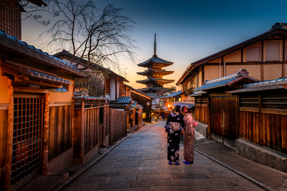 Kyoto Area Guide — Temples, Gardens at Traditional Culture